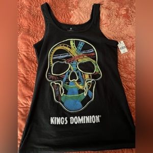 Kings Dominion Theme Park Women’s Tank Top Shirt Large.